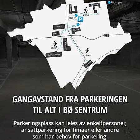 Folkestadvegen 23q Lejlighed Bo (Telemark)